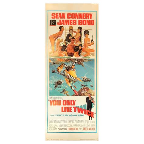 You Only Live Twice Unframed Poster 1967 For Sale At 1stDibs