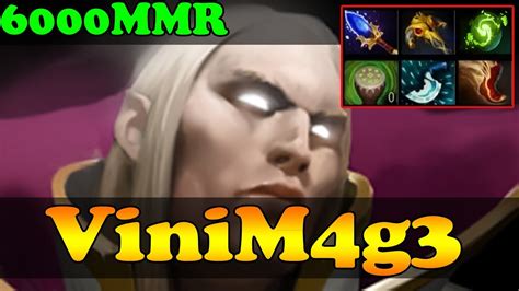 Dota Vinim G Mmr Plays Invoker Vol Ranked Match Gameplay