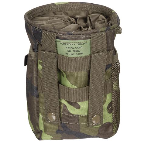 Mfh Int Comp Molle Pouch For Empty Containers Czech Camo M Army