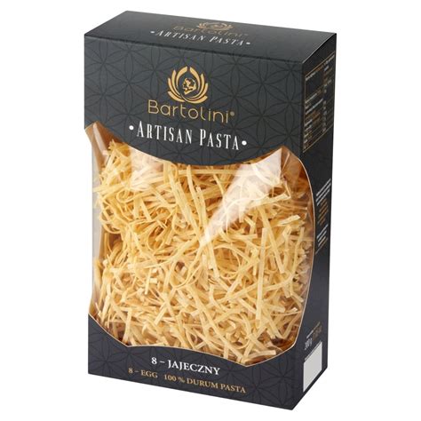 Bartolini Artisan Pasta Makaron 8 jajeczny krajanka średnia 200 g