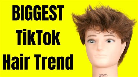 Biggest Trendy Tiktok Haircut Tutorial Thesalonguy Youtube