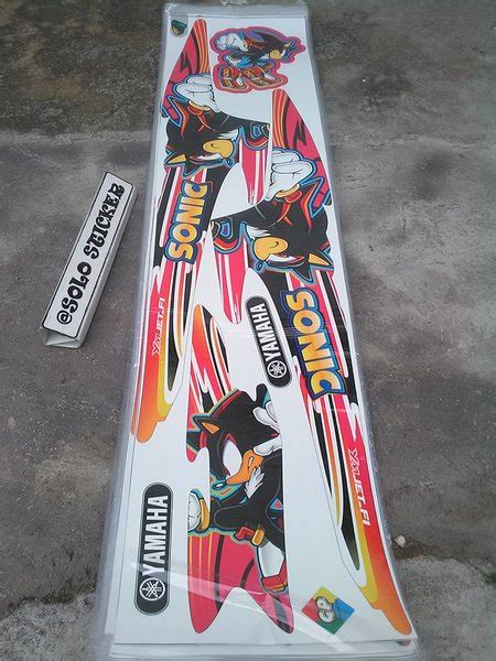 Jual Striping Stiker Lis Motor Variasi Yamaha Mio Sporty Sonic 4 Di