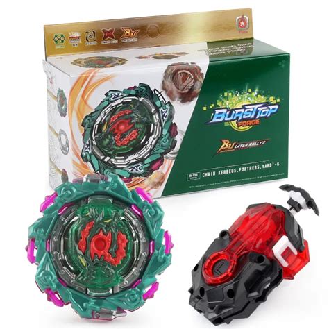 Burst Beyblade BU B 198 01 Chain Kerbeus Fortress Yard 6 Beyblades