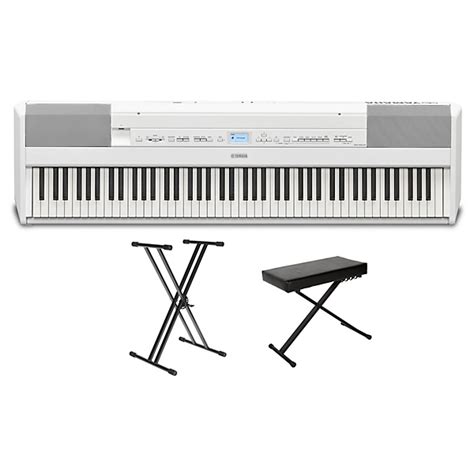 Yamaha P Key Digital Piano Package White Essentials Package