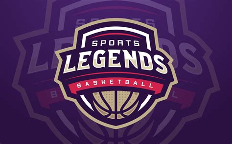 Legends Basketball Club Logo Template for Sports Team and Tournament ...