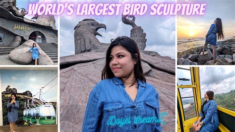 Jatayu Earth Centre Worlds Largest Bird Sculpture Travel Vlog With