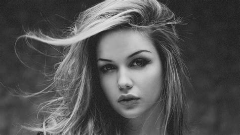 Black And White Portrait Wallpapers Wallpaper Cave