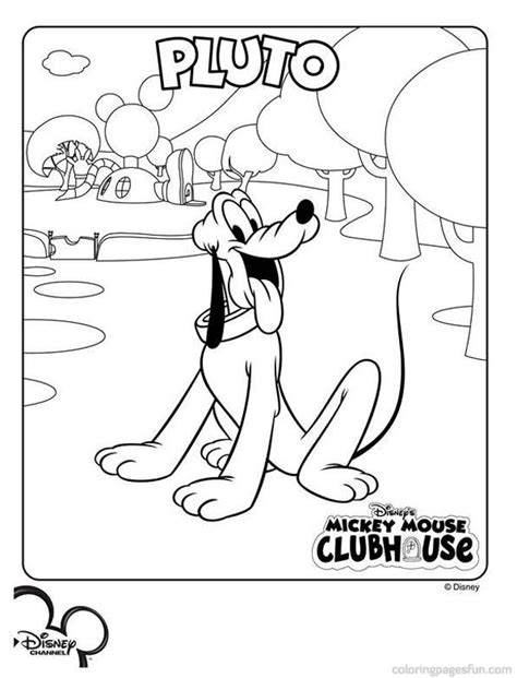 Free Coloring Page Of Mickey Mouse Clubhouse, Download Free Coloring Page Of Mickey Mouse ...