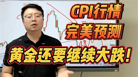 Cpi行情完美预测，黄金还要继续大跌！ Youtube