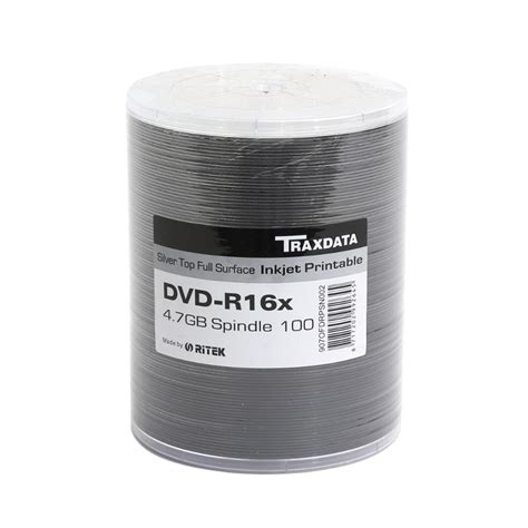 Dvd R Traxdata Gb X Inkjet Printabil Silver Buc Emag Ro