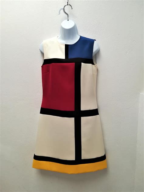 Mondrian Dress Mod Designer Dress Made To Measure Dress Iconic Dress