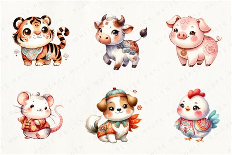 Cute Chinese Zodiac Clipartzodiac Clipart Zodiac Pnghoroscope