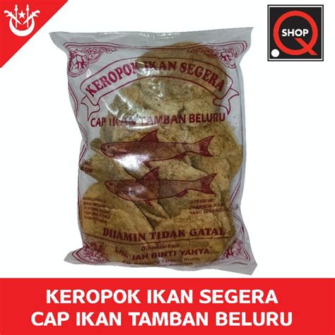 Keropok Ikan Segera Tumpat Cap Ikan Tamban Beluru Bundle Shopee