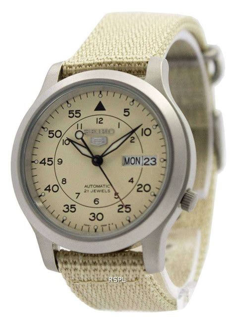 Seiko 5 Military Automatic Nylon Strap Mens Watch SNK803K2 SNK803K SNK803