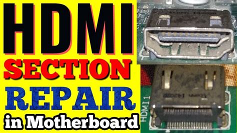 Hdmi Port Not Working Problem Solution How To Fix Hdmi Port Not