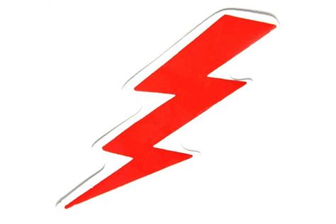 Red Lightning Bolt Logo - LogoDix