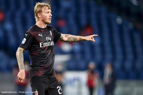 Mercato Simon Kjaer Actu Transferts Simon Kjaer