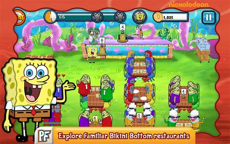 دانلود بازی باب اسفنجی آشپز Spongebob Diner Dash V3253