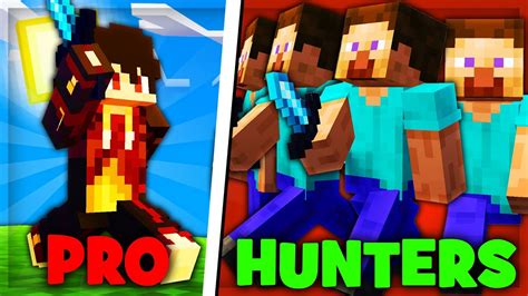 Can Minecraft Best Player Solo An Entire Lobby Of Hunters Youtube