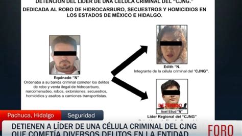 Capturan En Pachuca A Líder Regional Del Cjng Periódico Am