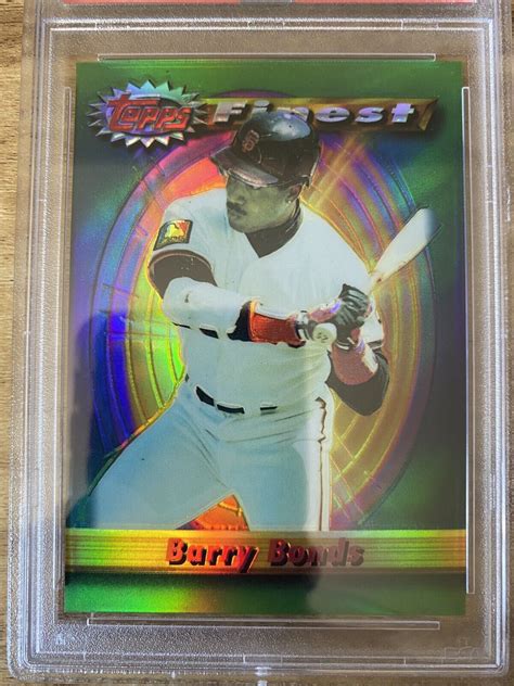 1994 Topps Finest Refractor 230 Barry Bonds For Sale Online EBay