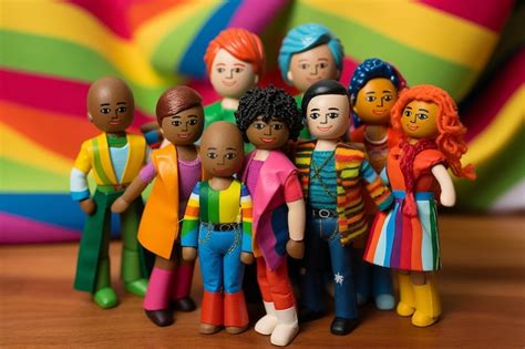 Premium Photo Embracing Diversity Supporting Lgbtq Rights In Toys