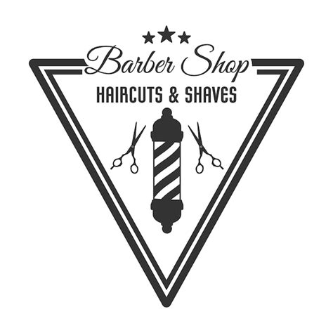 Premium Vector Barbershop Icon Barbershop Vintage Logo Vector