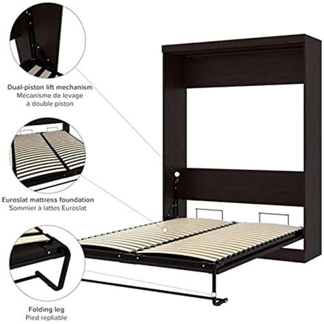 Pemberly Row Puq Queen Murphy Bed Murphy Bed Supply