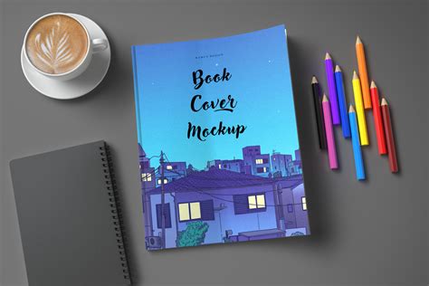 Coloring Book Cover Mockup Psd And  Graphic By Ramis Design · Creative Fabrica