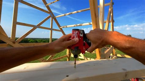 Wind Bracing And More Purlins Matt Cremona