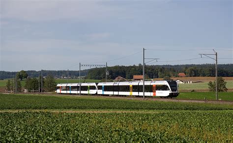 Rabe Gtw Der Thurbo Zwischen Andelfingen Und Marthalen