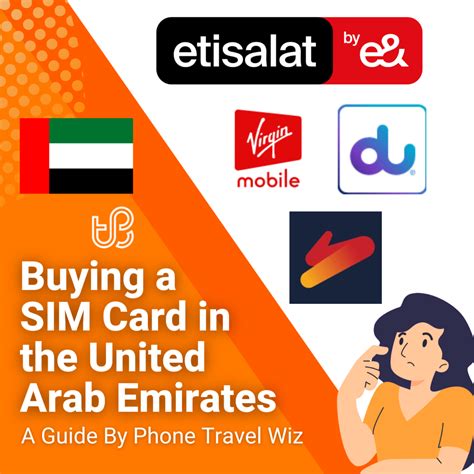 SIM Cards In The United Arab Emirates The Best Prepaid Plans 2024