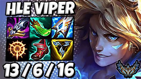 Ezreal Vs Kaisa ADC HLE Viper Patch 14 11 Korea Challenger YouTube