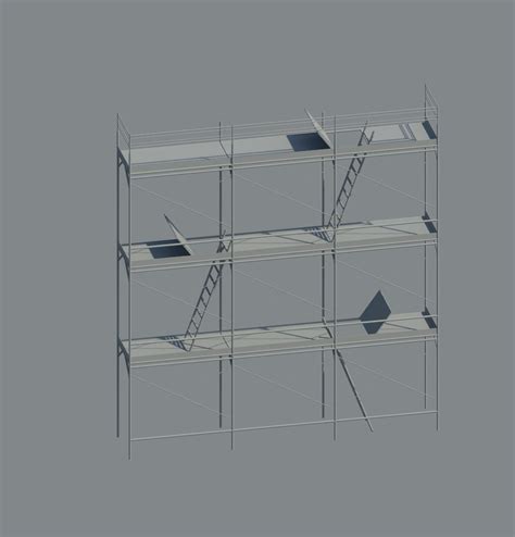 D Scaffolding Bim Model