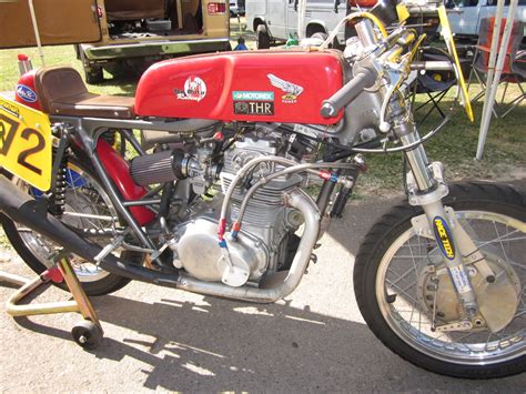 Honda cb 350 vintage race bike