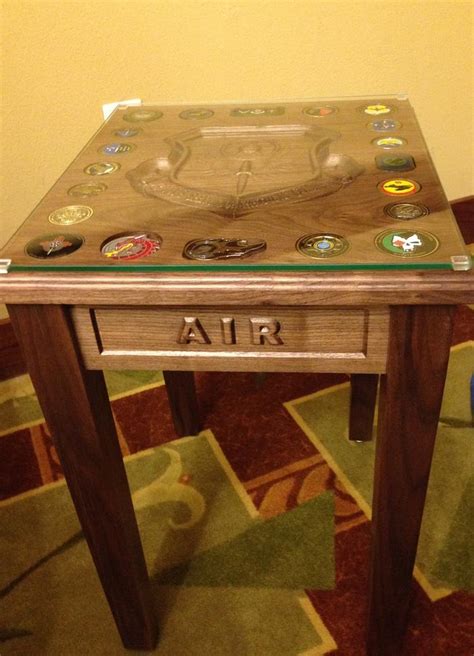 Military Shadow Box And Table Woodworking Project By Worm Craftisian