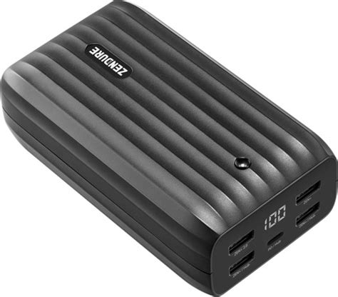 Zendure 20100 Mah X6 Pd And Qc Power Bank With Usb Hub Black