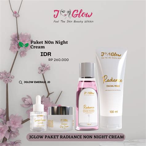 Jual Jglow Paket Radiance Super Whitening Perawatan Kulit Wajah Normal