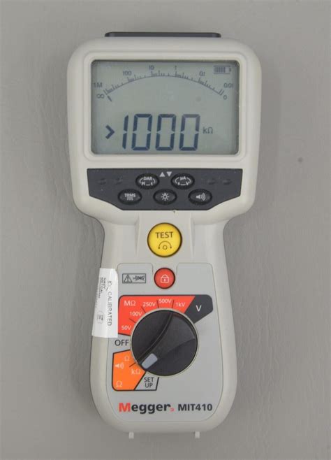 Megger Mit Industrial Series Digital Insulation Resistance Tester W