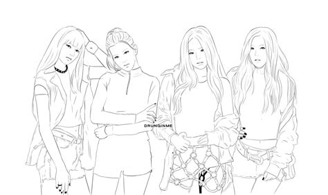 Blackpink Coloring Pages Jisoo Coloring Page By Qissyart On Porn Sex