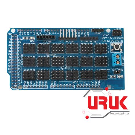 Mega Sensor Shield V2 0 For Arduino Mega UrukTech