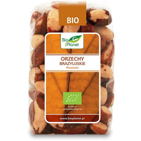 ORZECHY BRAZYLIJSKIE BIO 350g BIO PLANET wegańskie zdrowe przekąski