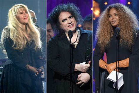 Radiohead Stevie Nicks The Cure Janet Jackson Enter Hall Of Fame At