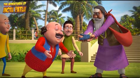 कसन लकर दए Motu क Magical Gloves Hindi Cartoon Motu Patlu