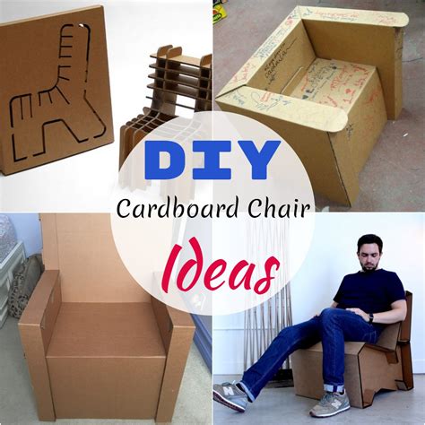 Diy Cardboard Chair Ideas Instructions Diyncrafty