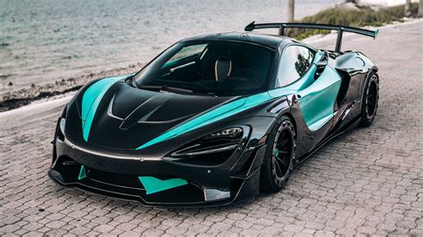 Tuned Mclaren 720s Mixes Exposed Carbon Fiber And 3d Printed Parts