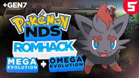 Completed Pokemon Nds Rom Hack With Mega Evolution Omega Evolution And Gen 7 2021 Youtube