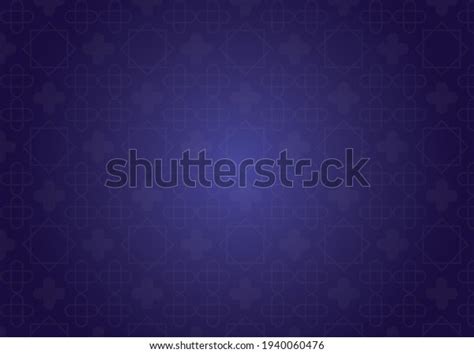 Vector Islamic Horizontal Background Seamless Oriental Stock Vector