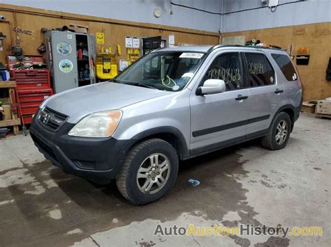 JHLRD78844C010181 2004 HONDA CRV EX View History And Price At