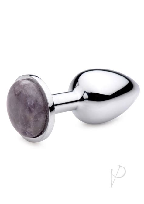 Buy Best Booty Sparks Gemstones Amethyst Heart Anal Plug Large Sale